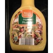 Tuscan Garden Honey Mustard Dressing Calories Nutrition Analysis