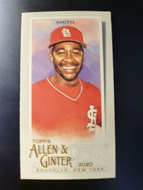 Topps Allen Ginter S Mini Ozzie Smith For Sale Online Ebay