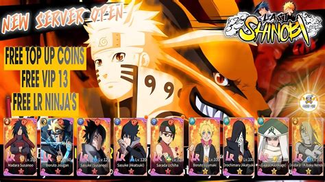 Last Of Shinobi Naruto Gameplay Free Vip Free Top Up Coins Free