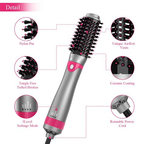 One Step Hair Dryer Brush Styler and Volumizer Neg... – Grandado