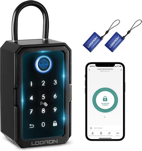 Smart Key Lock Box with Bluetooth & Fingerprint Australia | Ubuy