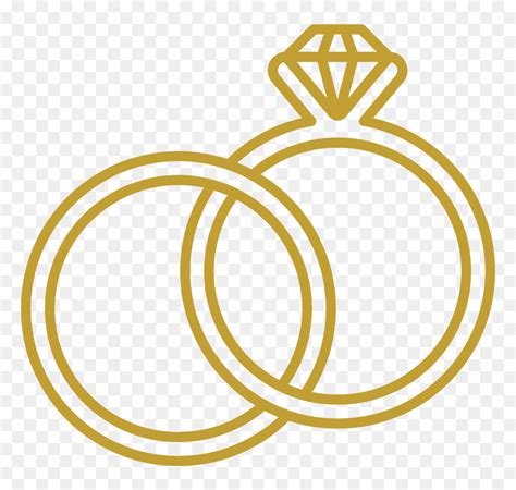 Icon Wedding Rings Png Transparent Png Vhv