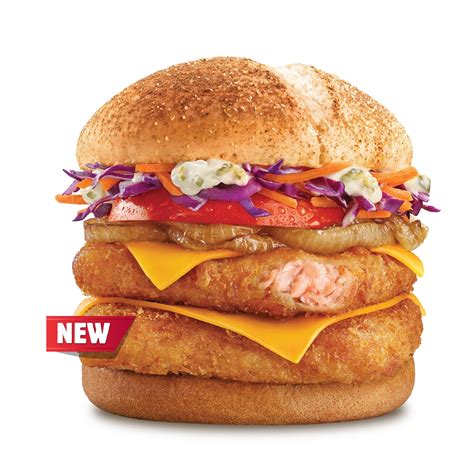 Check out the new Burger King Double Salmon Burger today (13th October)