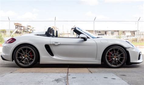 5k Mile 2016 Porsche Boxster Spyder For Sale On Bat Auctions Closed On October 17 2022 Lot