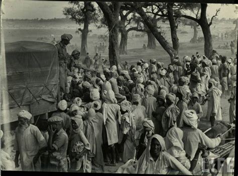 Partition And Mass Migration 1947 Historical India Rare Photos Pakistan