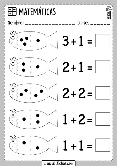 Fichas De Sumas Con Dibujos Para Infantil Listas Para Imprimi Nbkomputer