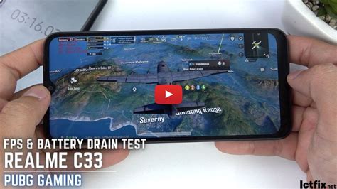 Realme C33 PUBG Gaming Test Unisoc Tiger T612 4GB RAM ICTfix