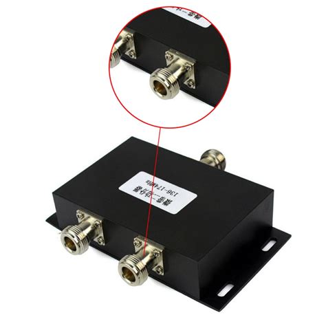 Way Vhf Mhz Antenna Power Divider Splitter For Radio Repeater