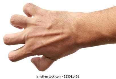 Man Hand Gesture Isolated On White Stock Photo 523011436 Shutterstock