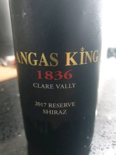 Angas King 1836 Reserve Shiraz Vivino US