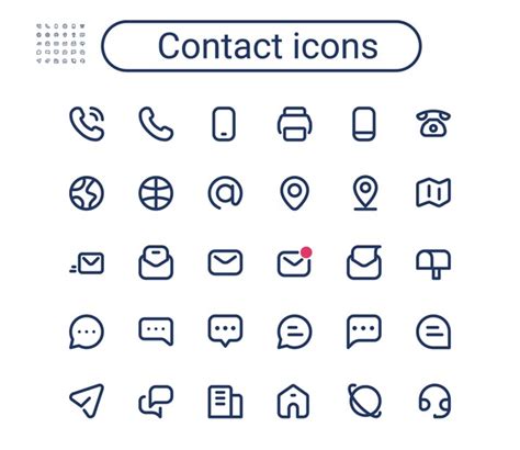 5+ Thousand Contact Icons Small Royalty-Free Images, Stock Photos ...