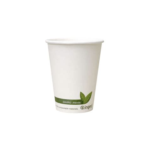 8oz Compostable Hot Drink Cup CleanStore