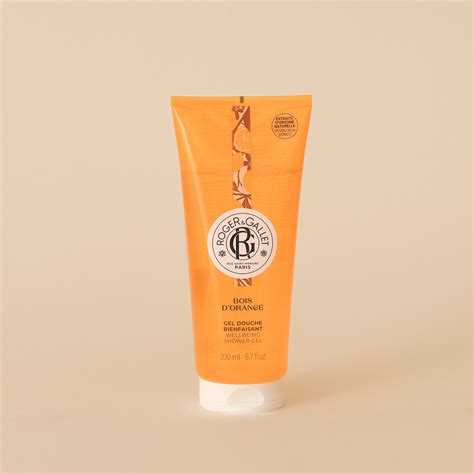 Roger Gallet Gel Douche Bienfaisant Bois D Orange Ml Les