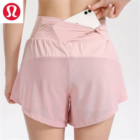 Lululemon Yoga Womens High Waist Hip Tight Peach Hip Quick Drying