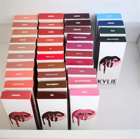 You Have To See Kylie Jenners New Velvet Lip Kits Shefinds