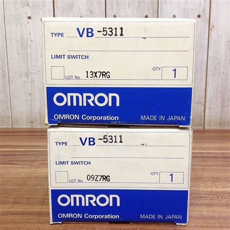 【未使用】【ah 2710】未使用保管品 Omron オムロン マルチプル・リミットスイッチ 計2個 Vb 5311の落札情報詳細