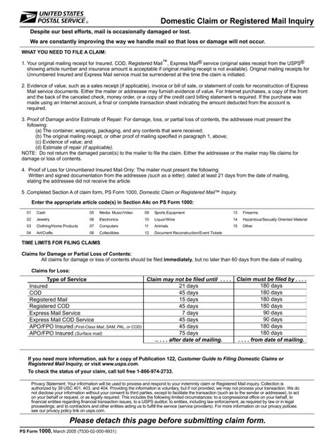 Usps Form 1000 Fillable Fill Out And Sign Printable Pdf Template Airslate Signnow