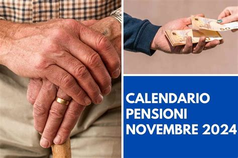 Calendario pensioni novembre spiacevole sorpresa a chi slitterà l