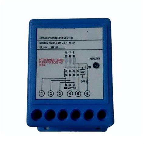 Voltage Relays 415 V Single Phase Preventer For Electrical Panels At