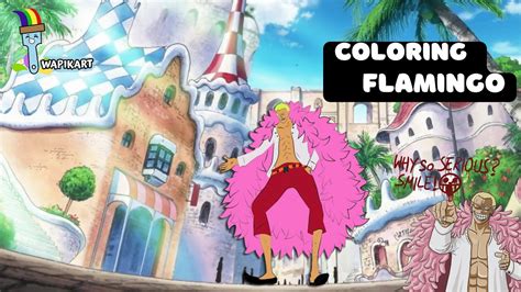 Donquixote Doflamingo One Piece Coloring Youtube