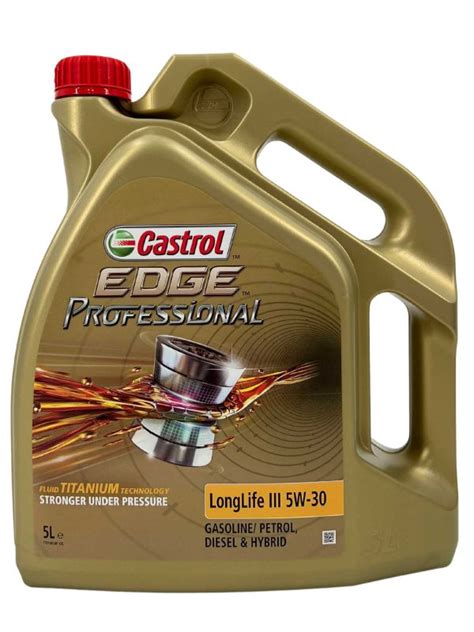 Castrol EDGE Professional LongLife III 5W 30 5 Liter 15AC4A