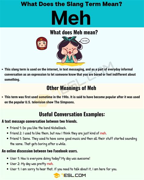 What Does 'Meh' Mean in Texting and Online Slang?