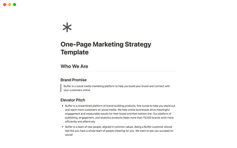 Best Marketing Strategy Doc Templates From Notion