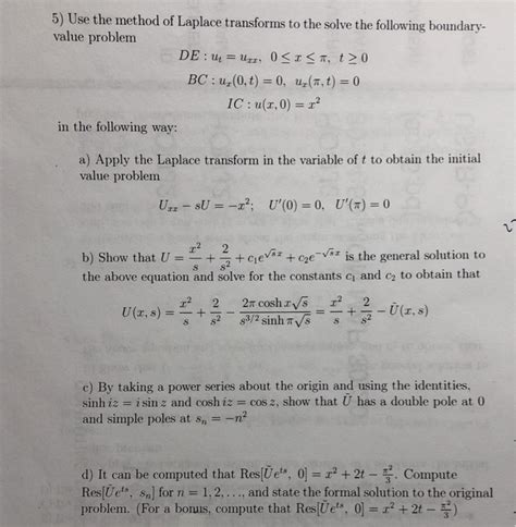 Solved Exercise Solve The Following Linear First Order PDE 40 OFF