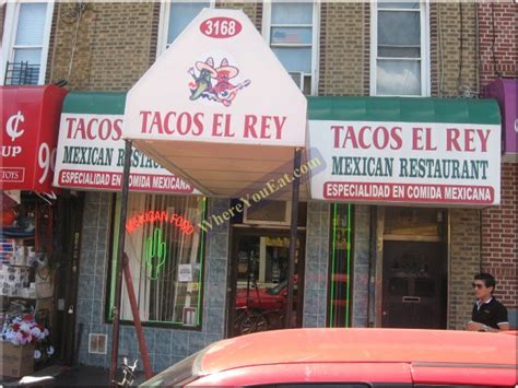 Tacos El Rey Restaurant In Brooklyn Official Menus Photos