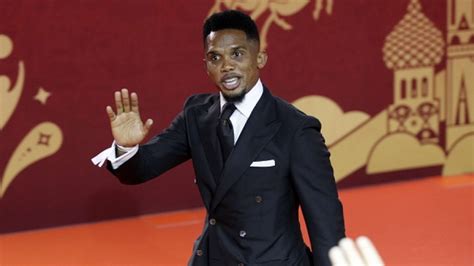 Cameroun Samuel Eto o candidat à la présidence de la Fédération