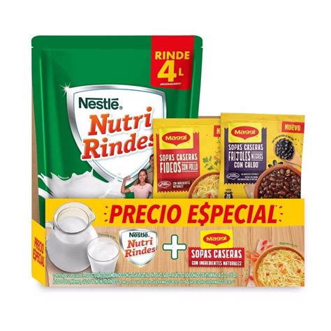 Leche En Polvo Nestl Nutri Rindes G Sopa Maggi G Sopa