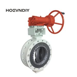 Ductile Iron High Performance Triple Offset Butterfly Valve Triple