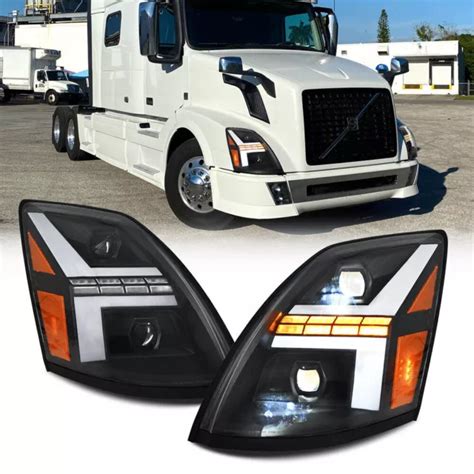 Led Headlight For Volvo Vnl Vnm Vn Vnx