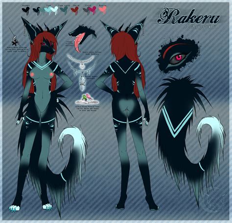 Rakeru Reference Anthro Form Nude By DiamondMonster Hentai Foundry
