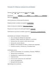 Tetramestre Empresarial Bloque Ii Actividad Docx Formato C