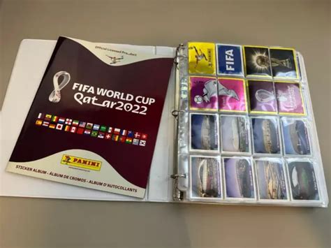 COMPLETE HARDCOVER PANINI Qatar 2022 FIFA World Cup Sticker Album 670