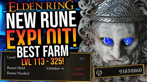 Elden Ring Million Runes Best New Rune Farm Exploit Level Up