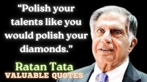 Ratan Tata Quotes To Transform Your Mind Into The Best YouTube