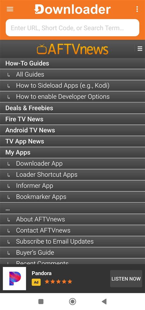 Downloader für Android TV Download für Android TV kostenlos und schnell