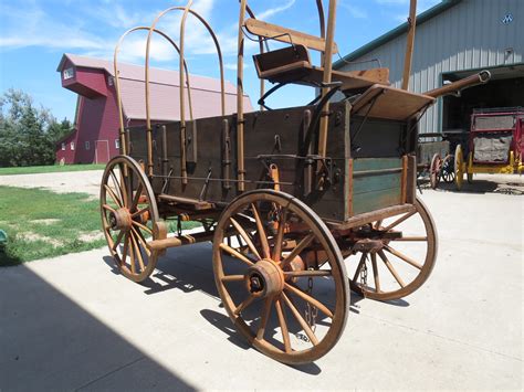 Peter Schuttler Covered Wagon Hansen Wheel And Wagon Shop