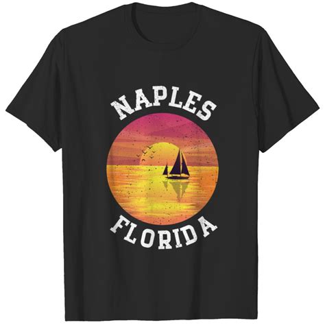 Vintage Naples Florida Fl Retro 70s 80s Travel T Shirt Sold By Emma