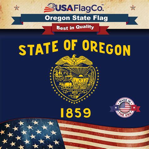 Oregon Flag - Outdoor State Flags (Made in the USA) by USA Flag Co.