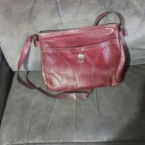 Burgundy purse