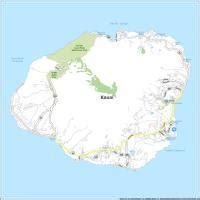 Kauai Island Map, Hawaii - GIS Geography