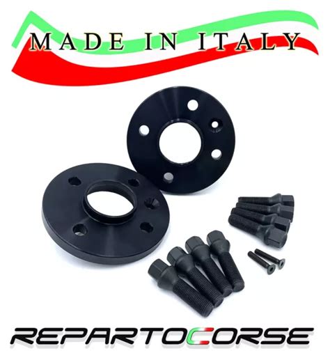 SET 2 ÉLARGISSEURS de Voie 20mm repartocorse Black mini Cooper R56 Du