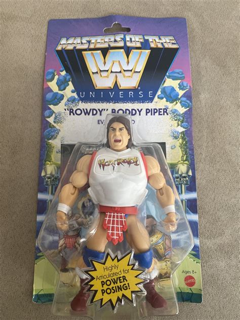 Masters Of The Wwe Universe Rowdy Roddy Piper Action Figure Wave