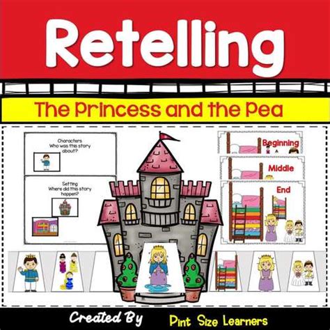 The Princess And The Pea Activities Retelling Characters Setting