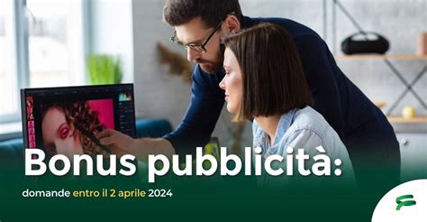 Bonus Pubblicit Domande Entro Il Aprile