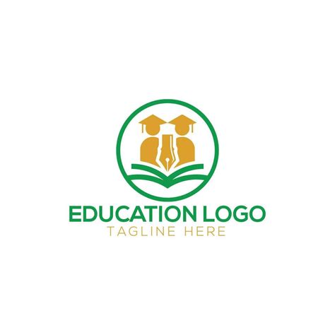 Minimal education logo design template, the concept 28270116 Vector Art ...