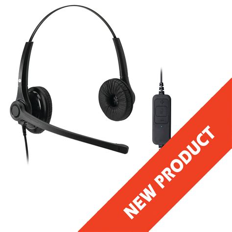 Jpl Mid Level Usb Monaural Binaural Headset W Noise Canceling Mic And Global Communication